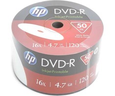 Verbatim Hewlett Packard (HP) HP DVD-R 4,7 GB 16x50 vnt (HPP1650-)