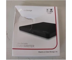 H.L Data Storage Ultra Slim Portable DVD-Writer GP57EB40 Interface USB 2.0 DVD±R/RW CD read speed 24 x CD write speed 24 x Juodas