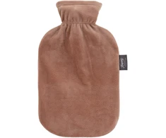 Hot water bottle 2 L with removable washable cover mix colours