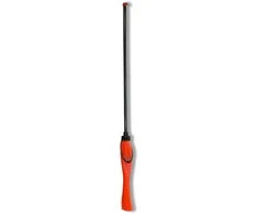 Hortus Broom with handle round oranžinis