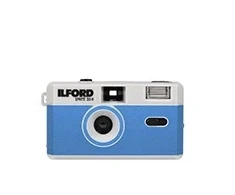 Ilford Sprite 35-II, sidabrinė/mėlyna