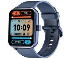 Išmanusis laikrodis „Blackview R50“, 1,85 colio TFT HD, 350 mAh baterija, 24 valandų SpO2 aptikimas + širdies ritmo stebėjimas, skambučių ir SMS pranešimai, Mėlyna