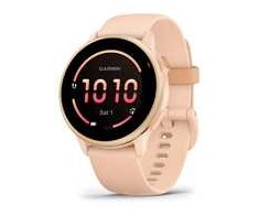 Išmanusis laikrodis Garmin vívoactive 6 3.05 cm (1.2") AMOLED 42 mm Digital 390 x 390 pikselių Jutiklinis ekranas Rožinė Wi-Fi GPS (satellite)
