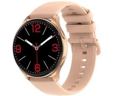Išmanusis laikrodis Blackview X20 1,43 colio Amoled ekranas 466*466 ATS3085L 128Mb+481KB 380mAh Skambučiai ir SMS pranešimai, 100 sporto režimų 24 valandų širdies ritmo aptikimas Auksinis