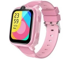 Blackview Z10, Vaikiškas išmanusis laikrodis, Rožinė, 1,83 colio IP67 Atsparus vandeniui GPS Tracker 4G Vaizdo skambučiai, Vietos sekimas, GPS+LBS+WiFi, SIM kortelės lizdas, 4G Nano SIM, 680mAh baterija, Iki 2 dienų budėjimo režimas, Skambučio ROM mygtukas + 8GB RAM, 8GB RAM