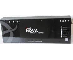 Monitorius Išparduodama. Arozzi Nova 49" VA 165Hz - Baltas Išparduodama. Arozzi Nova 49 " VA 32:9 165 Hz 4 ms 5120 x 1440 pikselių 350 cd/m²