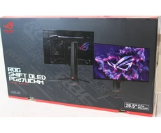 Išparduodama. ASUS ROG Swift PG27UCWM 27 in 4K 3840 x 2160 at 240 Hz 1000 cd/mÂ² 2xHDMI DisplayPort USB-C 90 Watt Height pivo