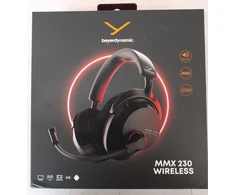 Išparduodama. beyerdynamic Headset MMX 230 Full size Available Microphone Wireless Bluetooth Active Noise Canceling Juodas DEMO
