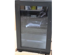 Išparduodama. Caso CASO Design Drinks chiller BBQ Cooler S-L Class F Freestanding Juodas PAŽEISTA PAKUOTĖ DENTED TOP AND BACKSIDE