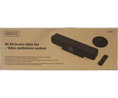 Išparduodama. Digitus 4K All-in-One Video Bar Pro – Video Conference System DS-55580 DEMO 24 mėn.