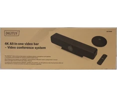 Išparduodama. Digitus 4K All-in-One Video Bar Pro – Video Conference System DS-55580 DEMO 24 mėn.