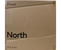 Išparduodama. Fractal Design North Charcoal Juodas Fractal Design North ATX Charcoal Juodas PAŽEISTA PAKUOTĖ