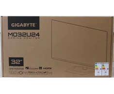Išparduodama. Gigabyte MO32U24 32 in 4K 3840 x 2160 at 240 Hz 250 cd/mÂ² 2xHDMI DisplayPort USB-C Height pivot (rotation) swiv