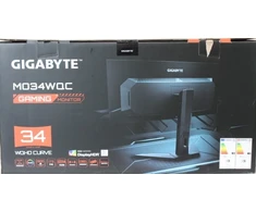 Išparduodama. Išparduodama. Gigabyte MO34WQC EK1 34 in OLED 250 cd/mÂ² PAŽEISTA PAKUOTĖ DEMO