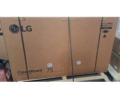 Išparduodama. LG 75TR3DQ-B 75" IPS UHD 3840 x 2160 /400cd/m2/6.5ms HDMI VGA Audioin USB DAMAGED INNER PACKAGING UNPACKED (Pažeista pakuotė)