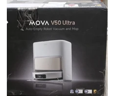 Išparduodama. MOVA V50 Ultra Robot Vacuum Baltas MOVA Robot Vacuum V50 Ultra Wet&amp;Dry 6400 mAh Dust capacity 3.2 L 24000 Pa Baltas