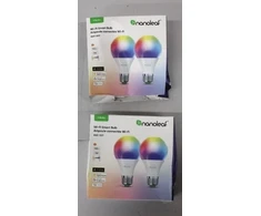 Išparduodama. Nanoleaf Essentials Smart A60 Bulb E27 Matter WiFi 9W 900Lm RGBCW 2700-6500K 2pcs pack Nanoleaf Essentials Smart A60 Bulb Matte