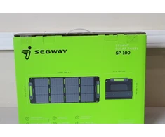 Išparduodama. Segway 100 W Solar Panel 100 Type-C USB-A DEMO