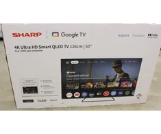 Išparduodama. Sharp Smart TV 50HP6265E 50" 126 cm 4K UHD (2160p) Google TV PAŽEISTA PAKUOTĖ