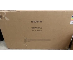 Išparduodama. Sony Smart TV K-75S3 75" 189 cm 4K UHD (2160p) Google TV PAŽEISTA PAKUOTĖ UNPACKED