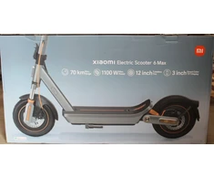 Išparduodama. Xiaomi Electric Scooter 6 Max GL Xiaomi 24 mėn. PAŽEISTA PAKUOTĖ PAINT AND BODY (NEAR SCREEN). MISSING INNER PACKAGING.