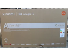 Išparduodama. Xiaomi QLED TV A Pro 2026 55'''''''' Xiaomi QLED TV A Pro 2026 55 Smart TV Google TV 4K UHD PAŽEISTA PAKUOTĖ