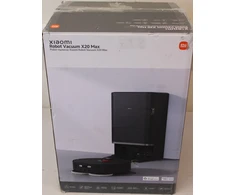 Išparduodama. Xiaomi Robot Vacuum X20 Max EU Wet&amp;Dry 5200 mAh 8000 Pa Juodas REFURBISHED USED DIRTY SCRATCHED