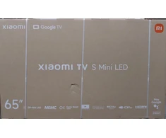 Išparduodama. Xiaomi Smart TV S 2026 65" 165 cm 4K UHD (2160p) Google TV PAŽEISTA PAKUOTĖ DENTED BACKSIDE