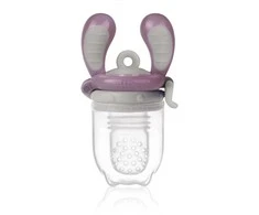 Jaunums! Akcija! Kidsme Food Feeder bērna ēdināšanas ierīce cietiem produktiem (vidējs) Plum no 4 mēn. 160350PL