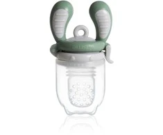 Jaunums! Akcija! Kidsme Food Feeder bērna ēdināšanas ierīce cietiem produktiem (vidējs) Pilkas no 4 mēn. 160350GR
