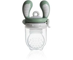 Jaunums! Akcija! Kidsme Food Feeder bērna ēdināšanas ierīce cietiem produktiem (liels) Pilkas no 6 mēn. 160337GR