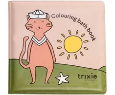 Trixie Spalvinimo vonios knygelė 'Katė ir draugai'