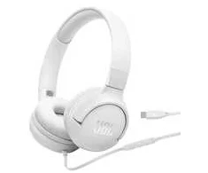 Ausinės JBL T520C USB-C, Baltos
