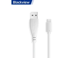 Kabelis USB Blackview - Type-C Cable extended Baltas (007744)