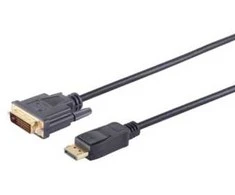 Kabelis Brackton DisplayPort - DVI 1080P 60Hz 7.5m