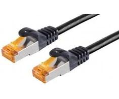 Kabelis Brackton Outdoor Patch S FTP 7.5m CAT 6a Juodas