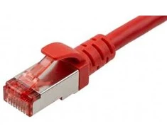Brackton Patchcord, Cat 6a, SF/UTP, raudona, 0.5m (CAT-626-0050.R)