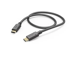 Hama USB-C - USB-C, 1m, juoda