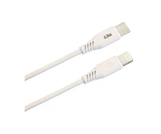 iLike CTL01 Izturīgs TPE USB-C uz Lightning Ātrās uzlādes Kabelis 1m Balta