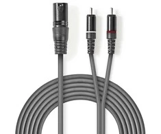 Nedis" subalansuotas garso kabelis XLR