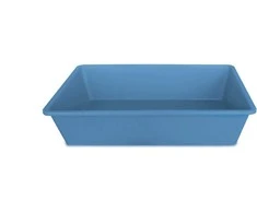 Stefanplast kačių kraiko dėžutė Kačių kraiko padėklas 2 50x35x12cm mėlynas