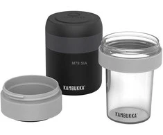 Kambukka Mikrobangų krosnelės indas BORA termosui 400 ml, pilkos spalvos