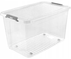 Keeeper Storage box with wheels Leo 56 L