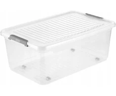 Keeeper Storage box with wheels Leo 37 L