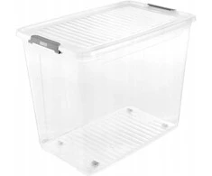 Keeeper Storage box with wheels Leo 74 L