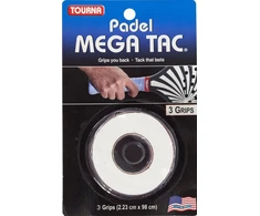 Kāta aptīšana Tourna Padel Mega Tac Baltas 3 gab 078914171291 (078914171291)