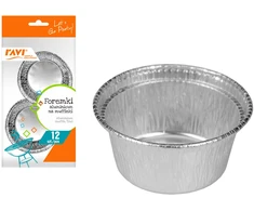 Keksiukų aliuminio formelės, 12 vnt., 14,2 x 5 x 31,7, 00120, Simple Solution
