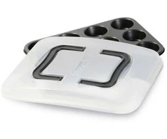 Guardini Cake tin 12 pcs. with carrying lid Bake Away 27 x 35 x 3 cm