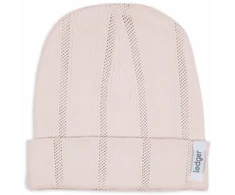 Kepurė Lodger Beanie Pointelle bernu cepurite Powder 0-6 men. BEP 023_0-6 (8719033381919)