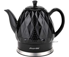 Kamille Virdulys CERAMICZNY 1728 JUODA 1.5 L 1200 W